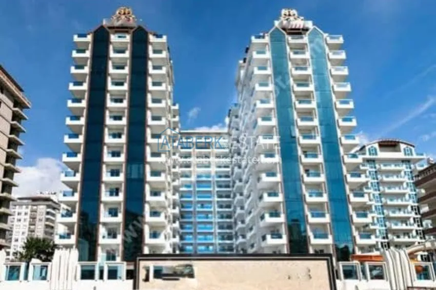 Квартира в Махмутларе трехкомнатная в современном жилом комплексе 1 