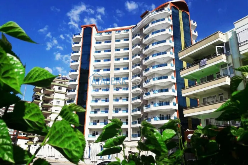 Квартира в Махмутларе видовая, меблированная в комплексе премиум класса  1 