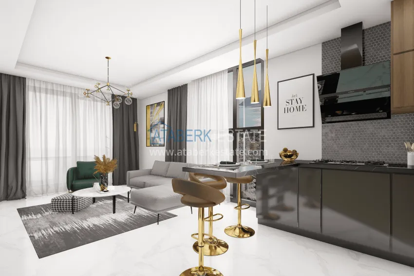 Приобрести Новый проект малоэтажного жилого комплекса на берегу моря в Каргыджаке  2 