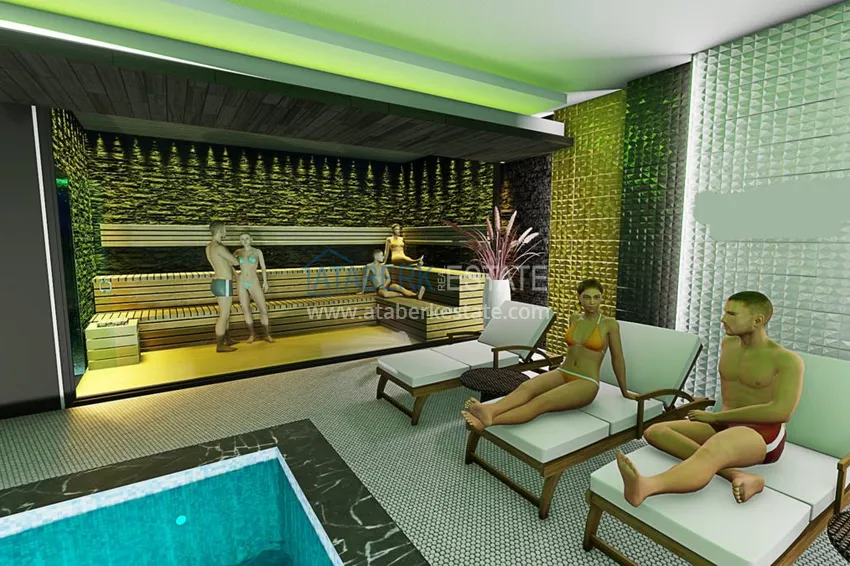 Новый проект элитного жилого комплекса в Махмутларе с правом на турецкое гражданство 51 