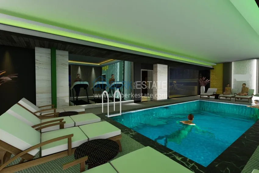 Новый проект элитного жилого комплекса в Махмутларе с правом на турецкое гражданство 54 