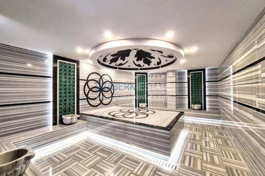 Квартира в центре Алании, район пляжа Клеопатра меблированная  22 