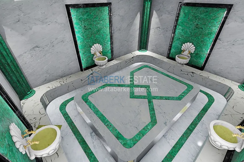 Новый проект элитного жилого комплекса в Махмутларе с правом на турецкое гражданство 60 