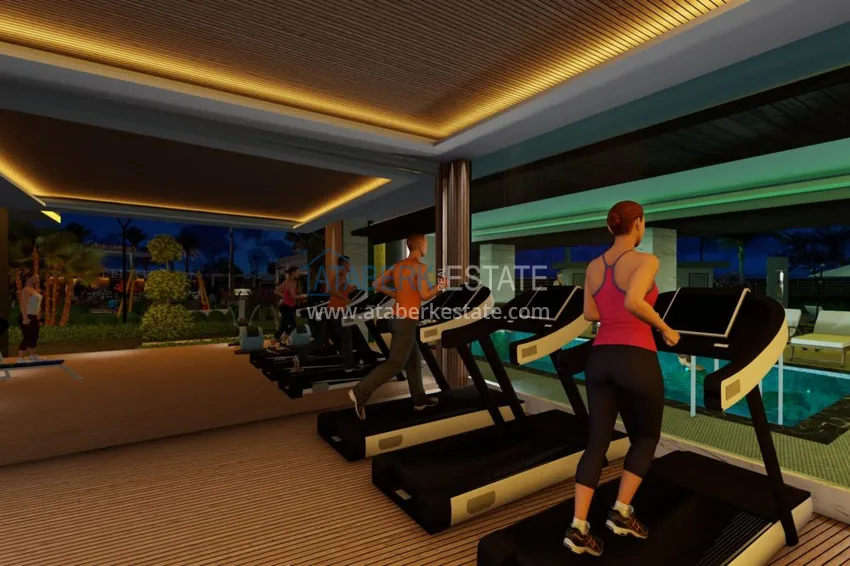 Новый проект элитного жилого комплекса в Махмутларе с правом на турецкое гражданство 64 