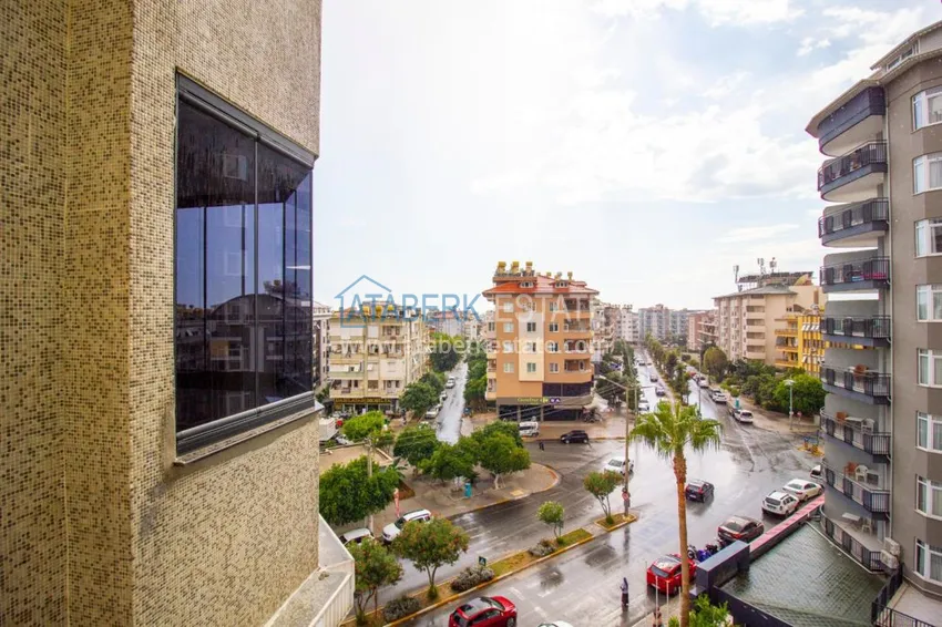 Приобрести Квартира в центре Алании стильный интерьер, отдельная кухня, застекленный балкон  23 