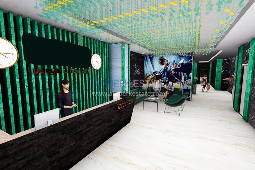 Новый проект элитного жилого комплекса в Махмутларе с правом на турецкое гражданство 67 