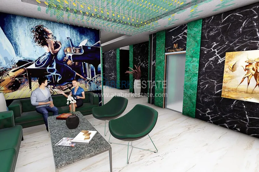 Новый проект элитного жилого комплекса в Махмутларе с правом на турецкое гражданство 68 