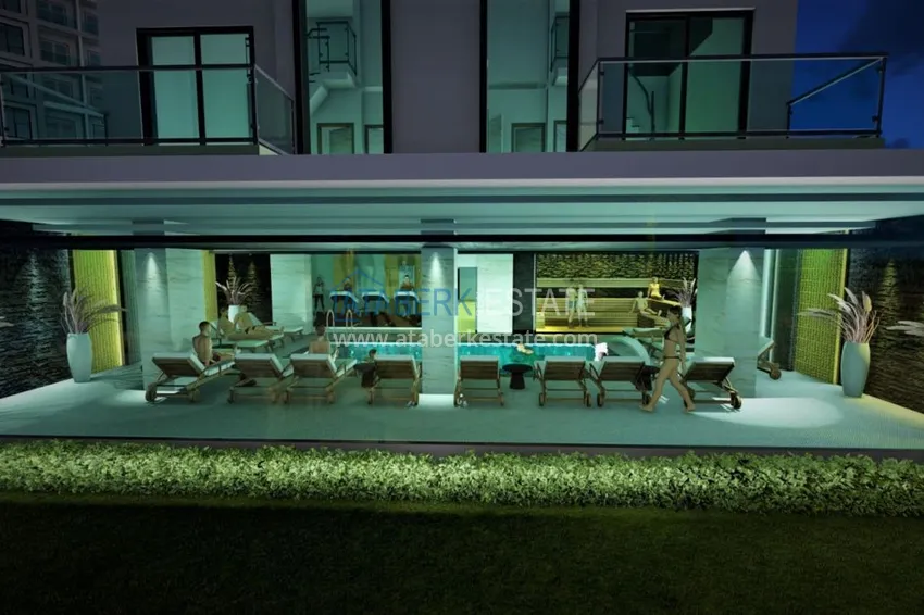 Новый проект элитного жилого комплекса в Махмутларе с правом на турецкое гражданство 70 