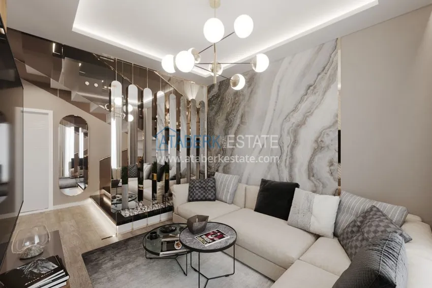 Приобрести Квартиры в Алании на этапе строительства район Махмутлар 15 