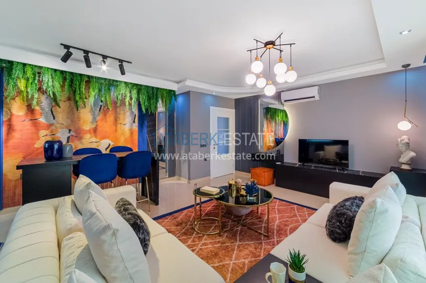 Приобрести Квартира в Махмутларе – оригинальный дизайн интерьера, вид на море и горы 2 