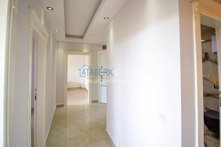 Приобрести Квартира в центре Алании стильный интерьер, отдельная кухня, застекленный балкон  2 