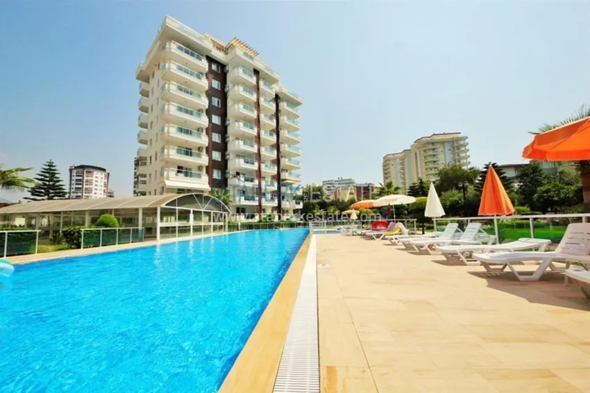 Квартира с мебелью, в Махмутларе в комфортабельном комплексе 2 