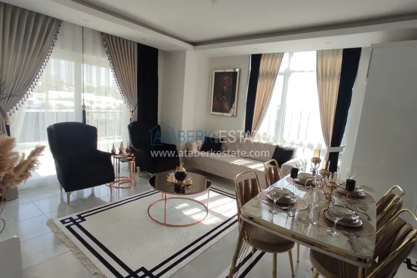 Приобрести Квартира в районе Кестель с новой мебелью, видом на море и горы 2 