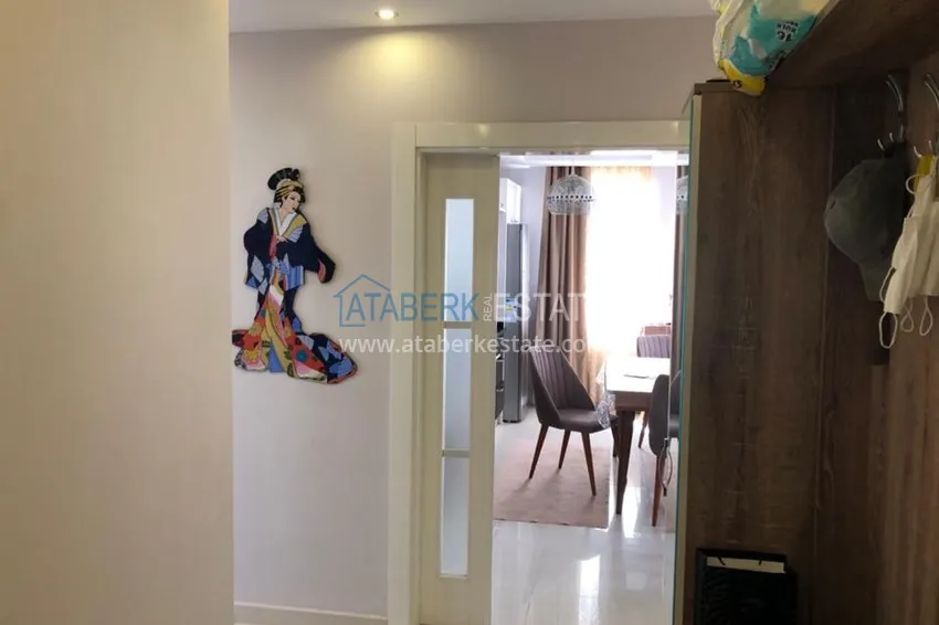 Приобрести Квартира с мебелью, в Махмутларе в комфортабельном комплексе 2 