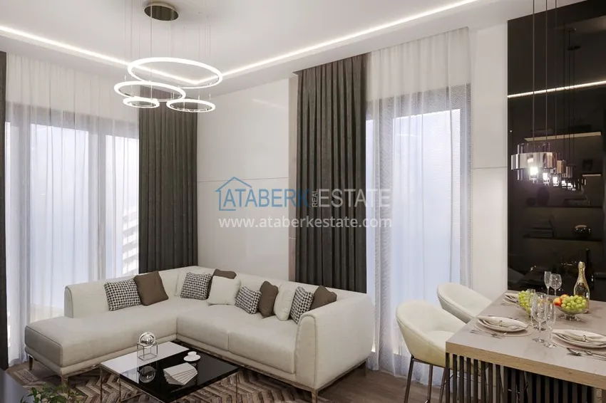 Приобрести Квартиры в Алании на этапе строительства район Махмутлар 2 