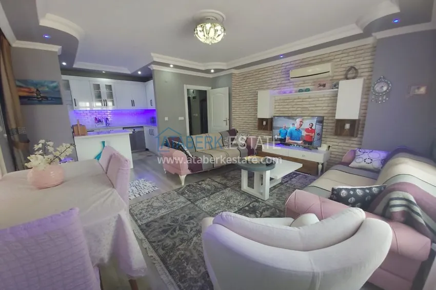 Приобрести Квартира в Махмутларе с авторским интерьером и 2 застекленными балконами 6 