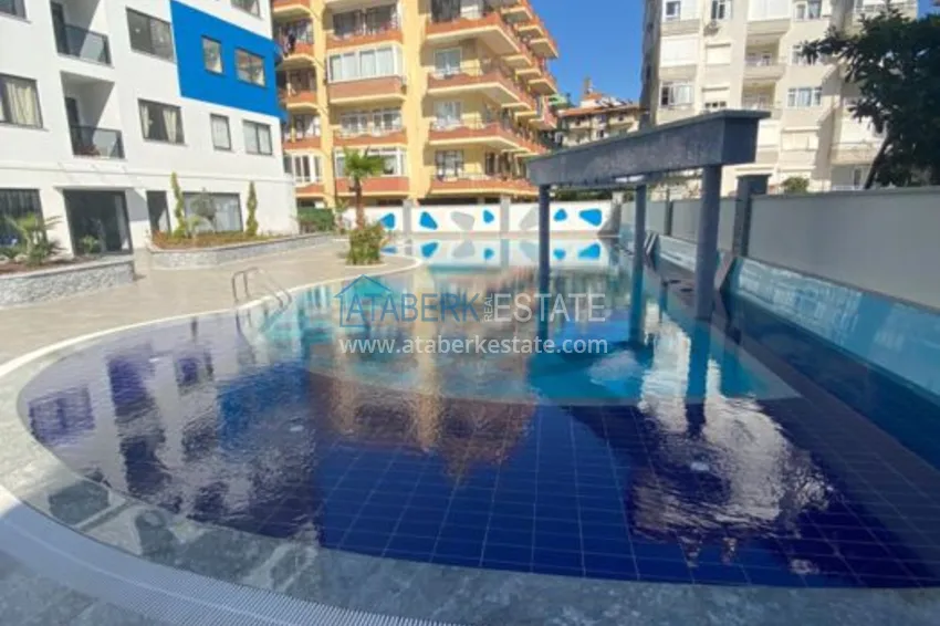 Квартира в центре Алании, район пляжа Клеопатра меблированная  6 