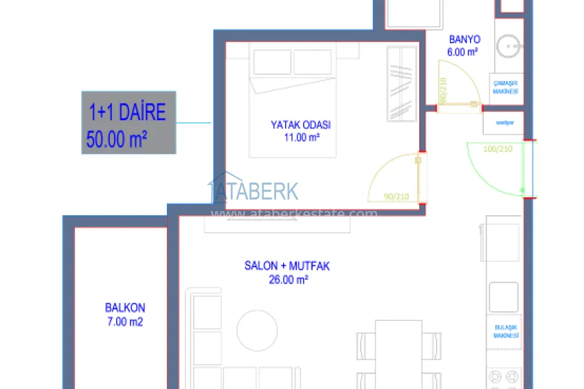Купить дешево Новый высококачественный проект жилого комплекса в центре Авсаллара 8 