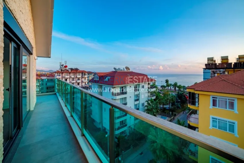 Приобрести Квартиры в центре Алании - новостройка, район пляжа Кейкубат, 50 метров от моря  38 