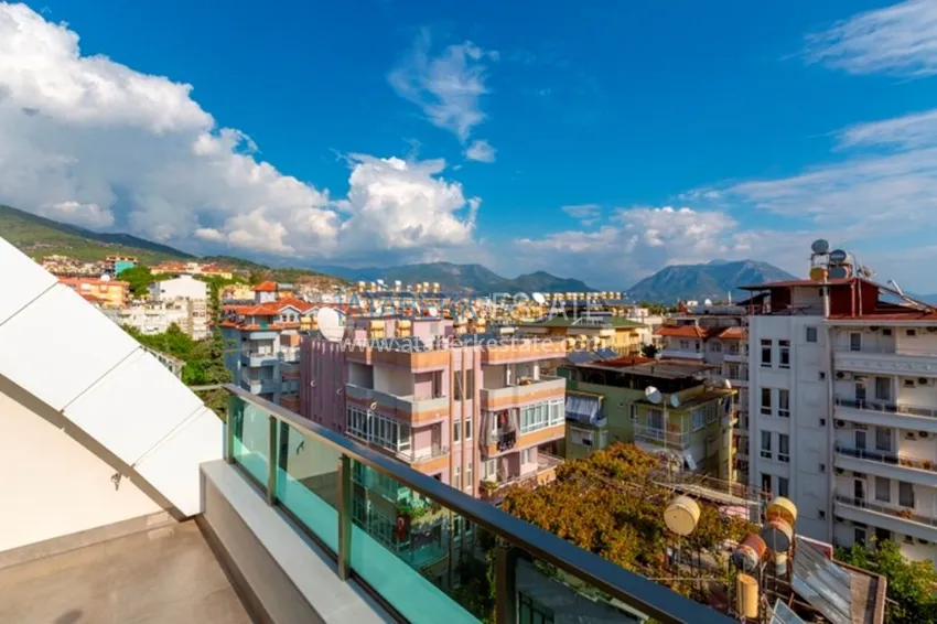 Приобрести Квартиры в центре Алании - новостройка, район пляжа Кейкубат, 50 метров от моря  40 