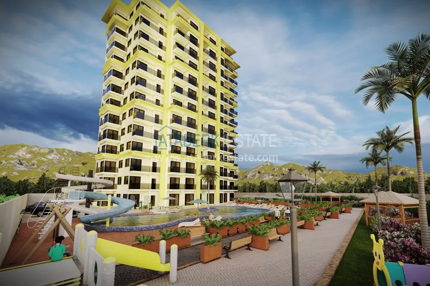 Инвестиционно-выгодный проект жилого комплекса в Махмутларе 3 