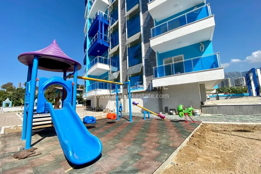 Квартиры в Махмутларе, с новой мебелью в современном комплексе 5 