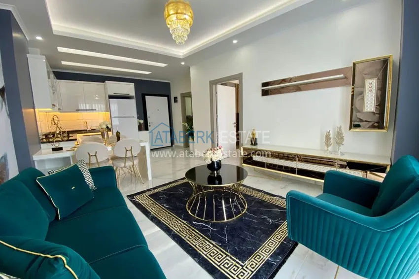 Приобрести Квартиры в Махмутларе, с новой мебелью в современном комплексе 4 