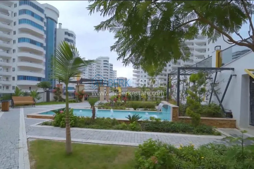 Квартира в Махмутларе с мебелью, в молодом жилом комплексе 3 