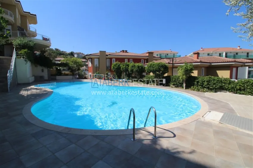 Вилла в Каргыджаке видовая с мебелью в коттеджном комплексе 3 