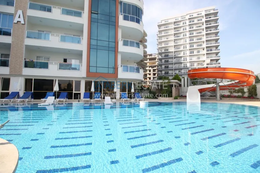 Квартира в Махмутларе видовая, меблированная в комплексе премиум класса  6 