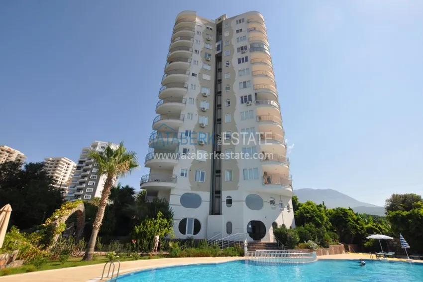 Квартира в Махмутлар меблированная с открытым видом на горы и море  3 