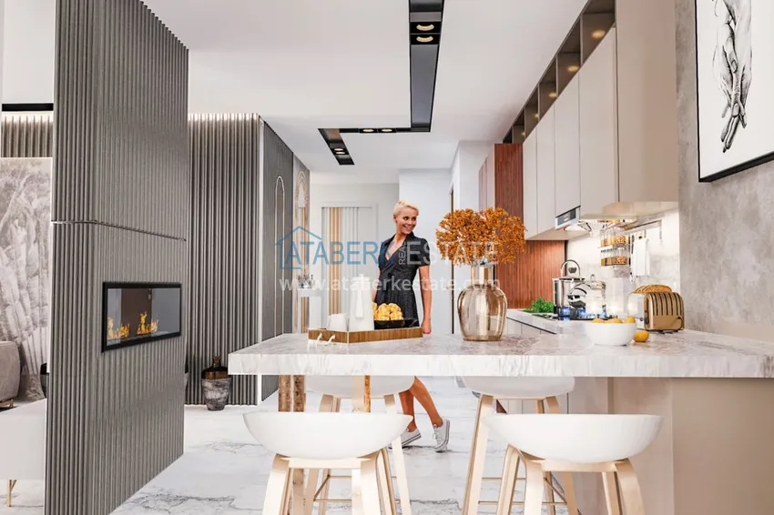 Приобрести Новый проект жилого комплекса в Махмутларе по ценам от застройщика 3 