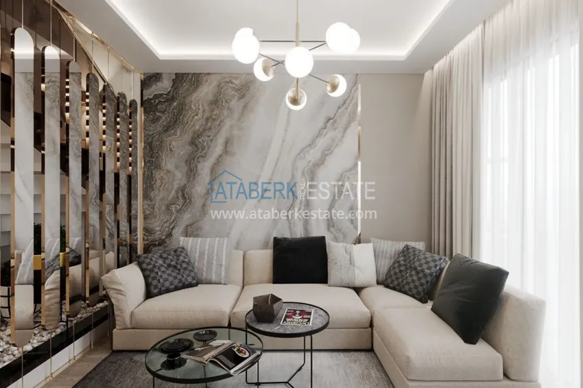 Приобрести Квартиры в Алании на этапе строительства район Махмутлар 16 