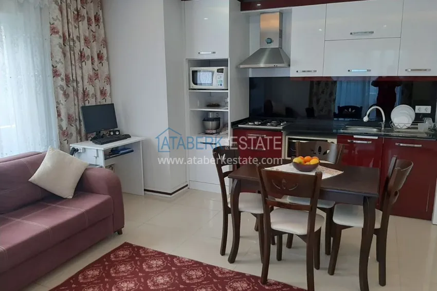 Приобрести Квартира в Махмутларе с застекленным балконом и мебелью 5 