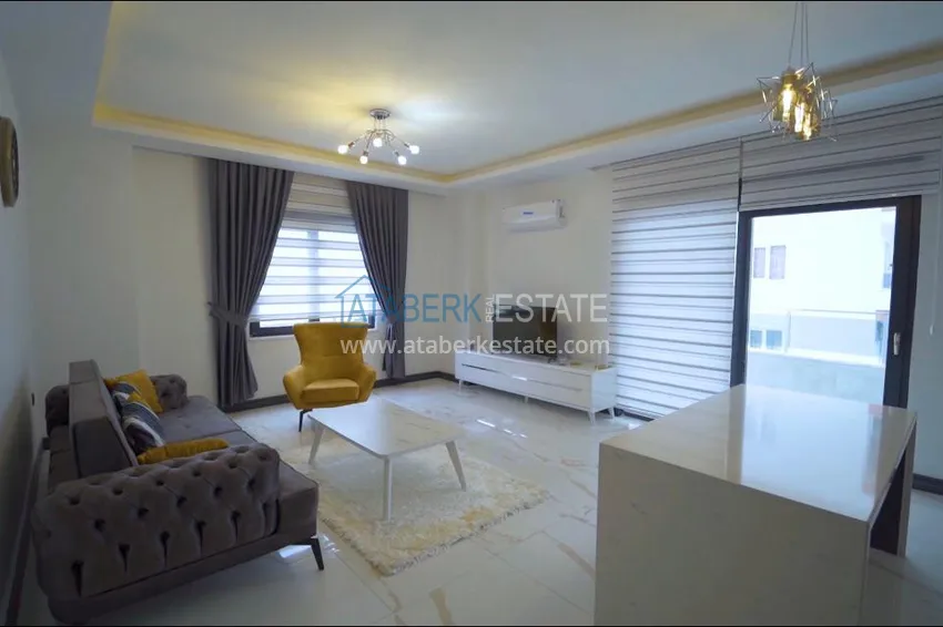 Приобрести Квартира в Махмутларе с мебелью, в молодом жилом комплексе 3 