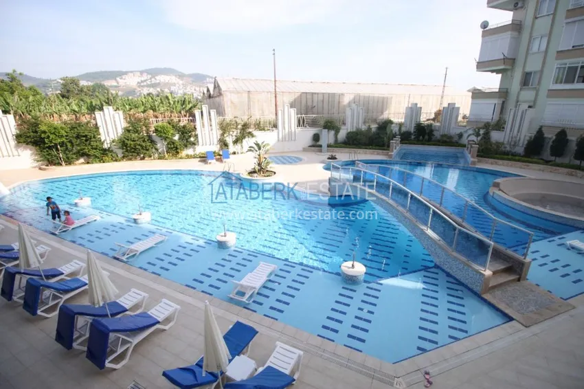 Квартира в Махмутларе видовая, меблированная в комплексе премиум класса  7 