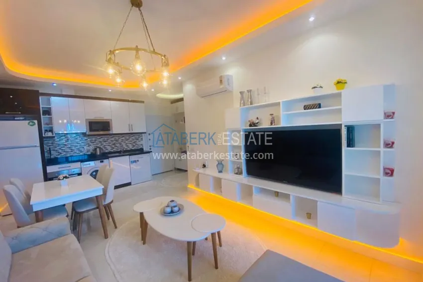 Приобрести Квартира в Махмутларе видовая, меблированная в комплексе премиум класса  4 