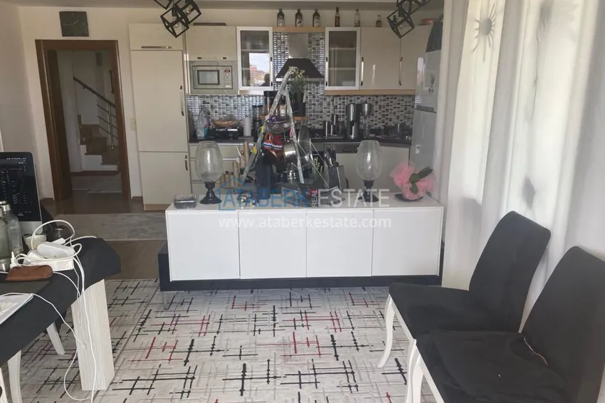 Приобрести Пентхаус-дуплекс в районе Оба для большой семьи в резиденции премиум-класс 4 