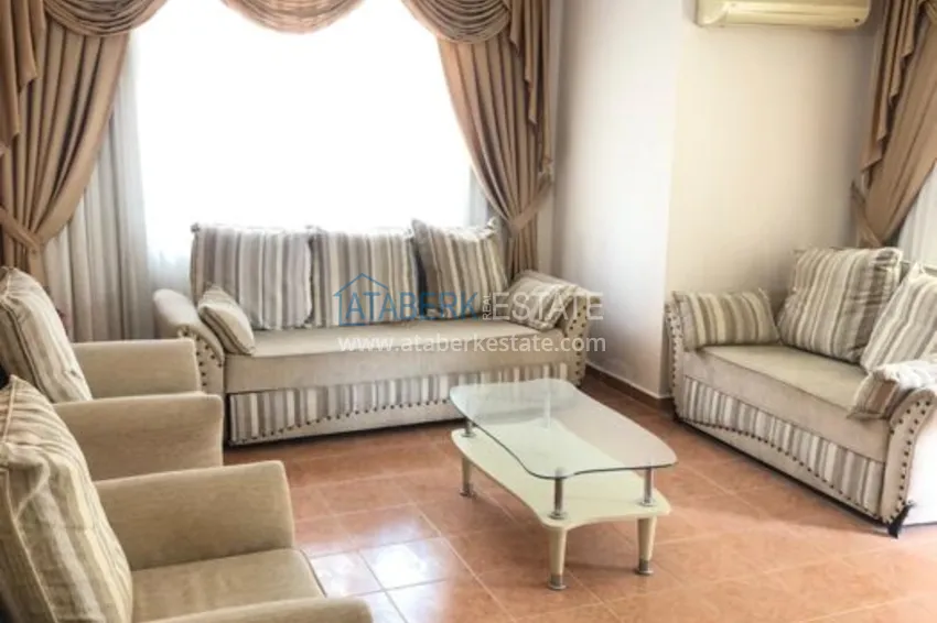 Приобрести Квартира в Махмутларе, трехкомнатная с мебелью в жилом комплексе 4 