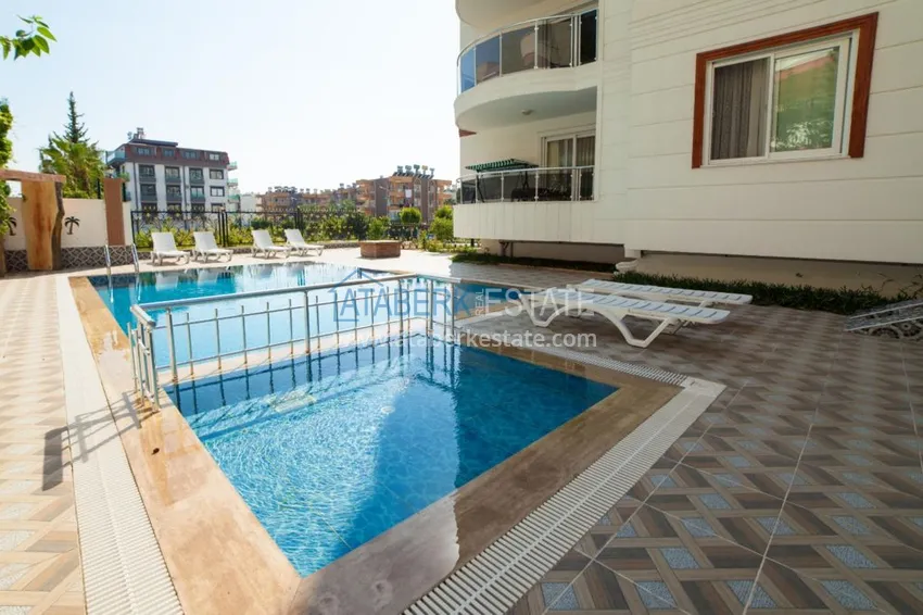 Для аренды двухкомнатная квартира в Авсалларе, вблизи пляжа Инджекум №4  5 