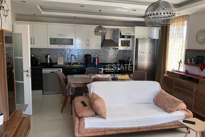 Приобрести Квартира с мебелью, в Махмутларе в комфортабельном комплексе 4 