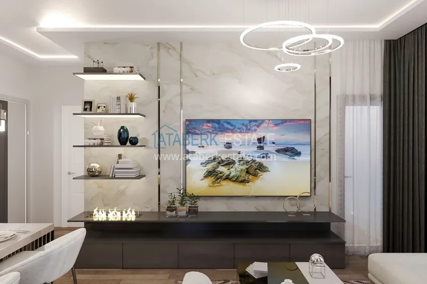 Приобрести Квартиры в Алании на этапе строительства район Махмутлар 4 