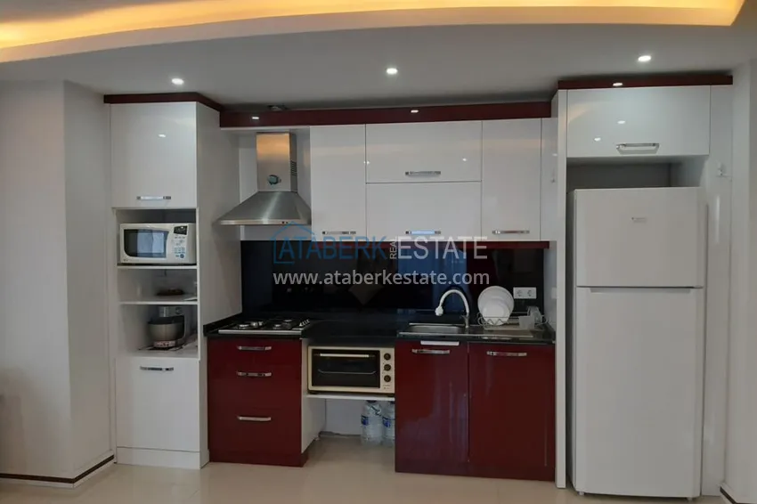 Приобрести Квартира в Махмутларе с застекленным балконом и мебелью 6 