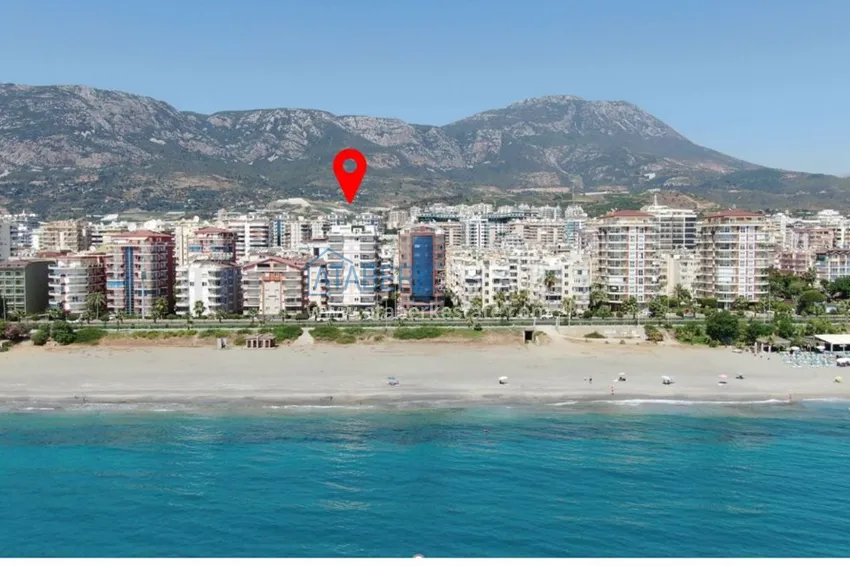 Квартира в Махмутларе меблированная на первой береговой линии 4 