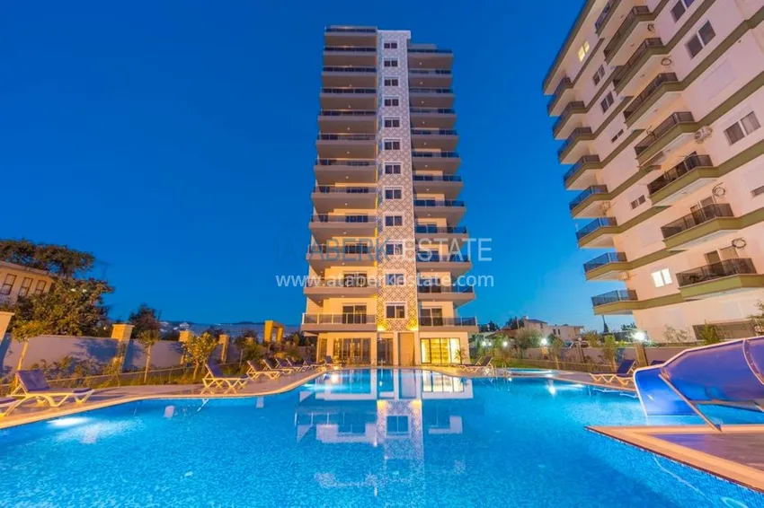 Квартира в Махмутларе новая c чистовой отделкой и видом на море 8 