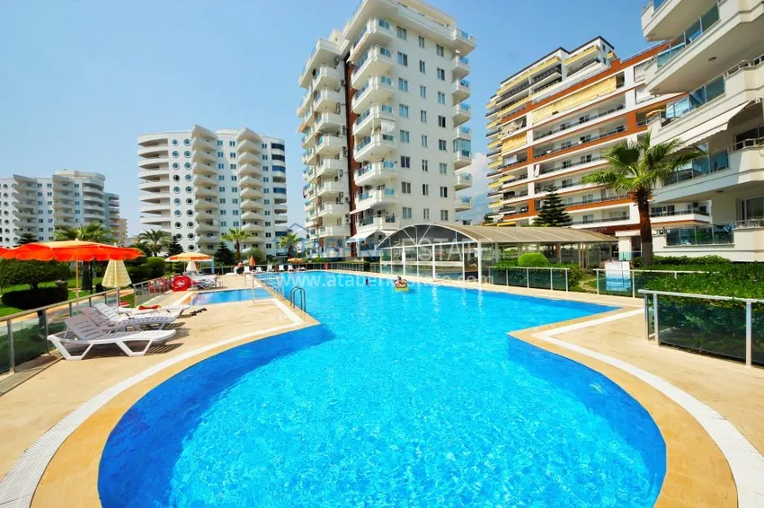 Квартира с мебелью, в Махмутларе в комфортабельном комплексе 5 