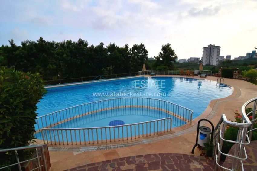 Квартира в Махмутлар меблированная с открытым видом на горы и море  5 