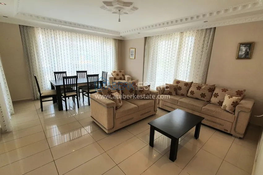 Приобрести Квартира в Махмутларе с мебелью, видом на море на центральной улице 6 