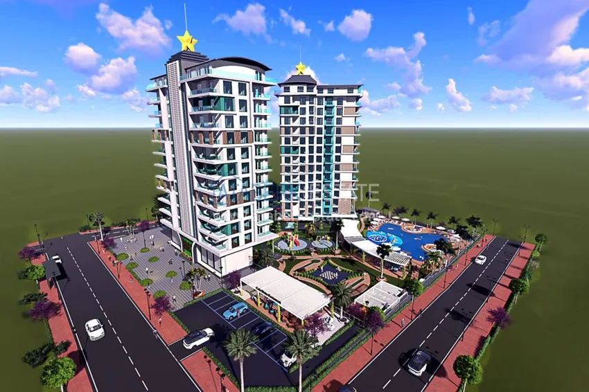 Новый проект элитного жилого комплекса в Махмутларе с правом на турецкое гражданство 5 