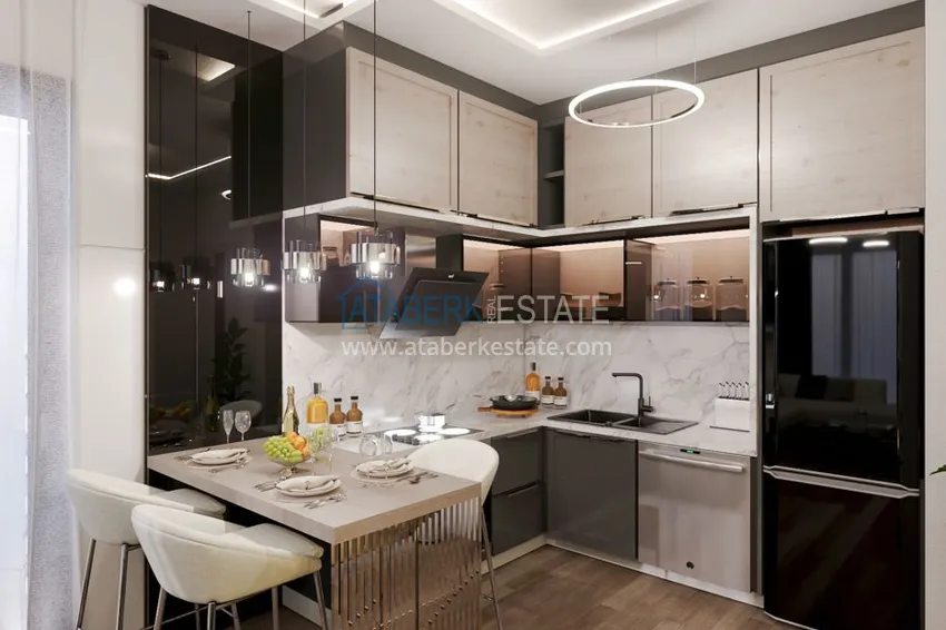 Приобрести Квартиры в Алании на этапе строительства район Махмутлар 5 